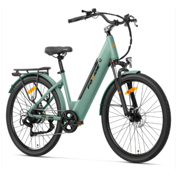 Foride-Roamer-1-Low-Step-zeleny-spredu Elektrokolo Foride Roamer 1 Low-Step