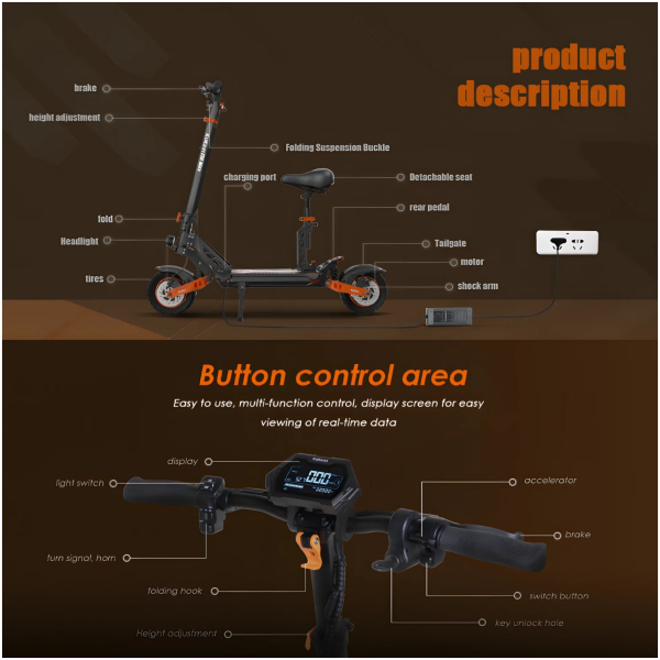 Elektrická koloběžka Kugoo G2 Max 269b5a Elektrická koloběžka Kugoo G2 Max