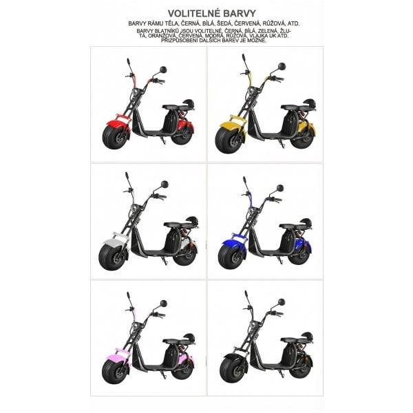 Elektrická CityCoco koloběžka CityCoco X-scooter XR05 modrá