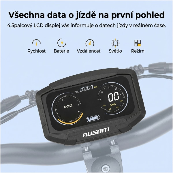 Elektrická koloběžka Ausom F1 Max