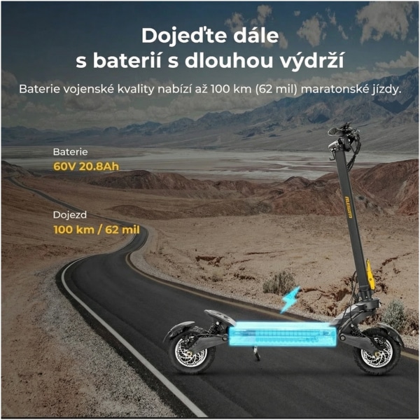 Elektrická koloběžka Ausom F1 Max