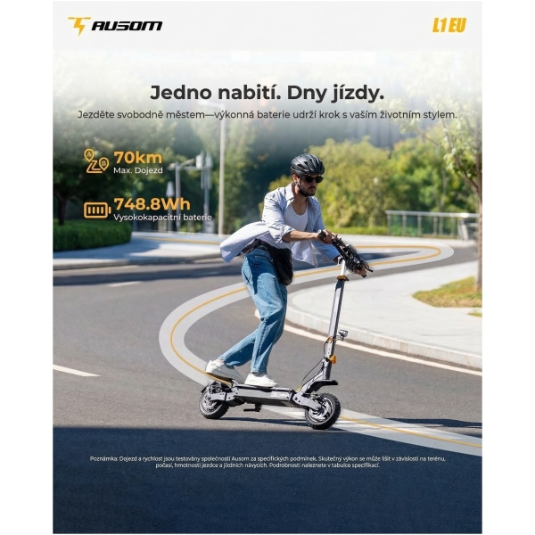 Elektrická koloběžka Ausom L1