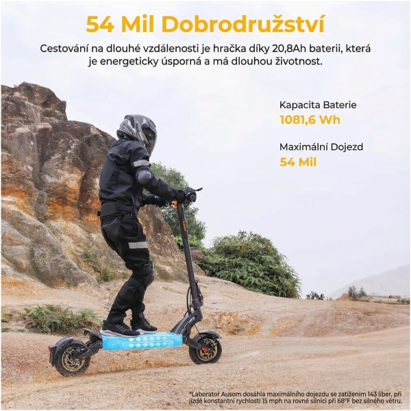 Elektrická koloběžka Ausom SR1