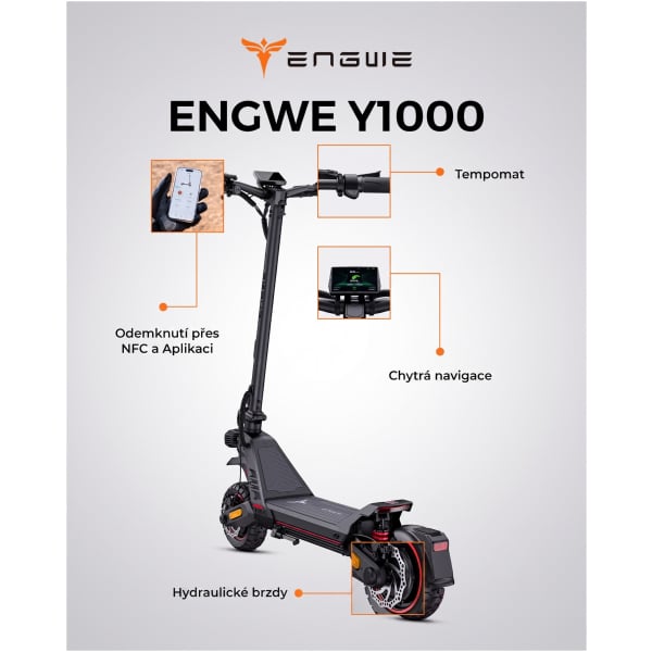 Elektrokoloběžka Engwe Y1000