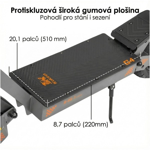 Elektrická koloběžka Kugoo KuKirin G4