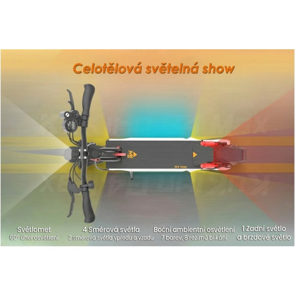 Elektrická koloběžka Kugoo Kukirin M4 Max