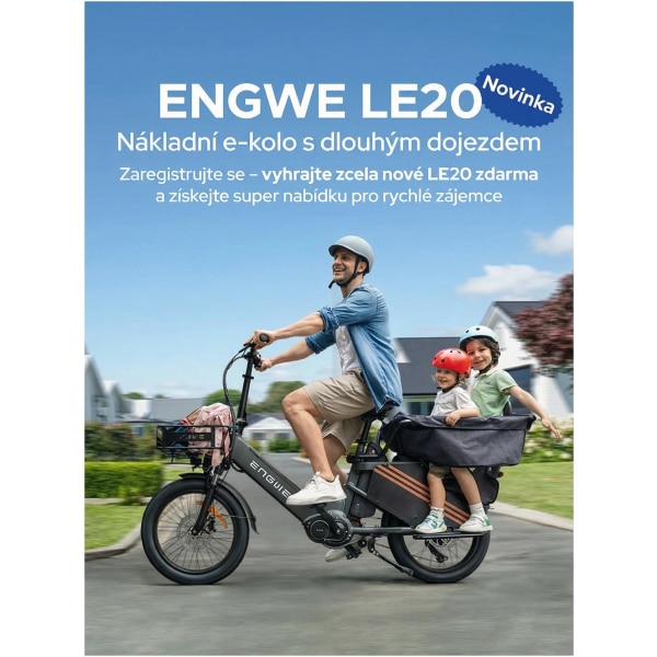Elektrické kolo Engwe LE20 Single battery