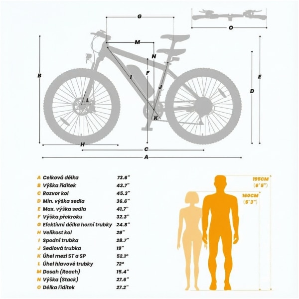 Elektrické kolo Touroll U1 29 MTB